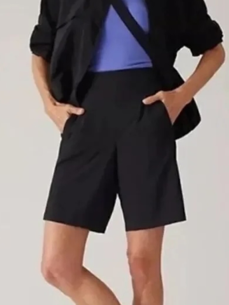 Athleta Black Brooklyn Bermuda Shorts - Size 4
